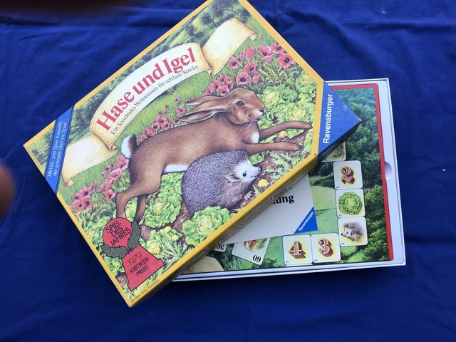 Sehr altes Spiel Hase und Igel frühe 70er Jahren Ravensburger