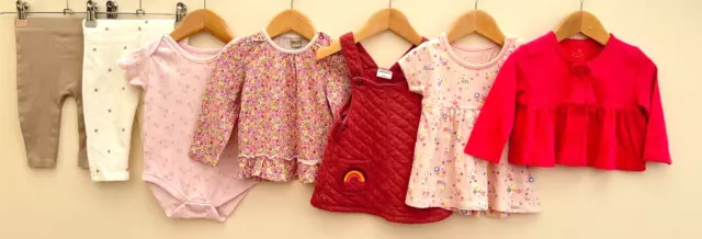 Baby Girls Bundle Of Clothing Age 3-6 Months Next Tu F&F