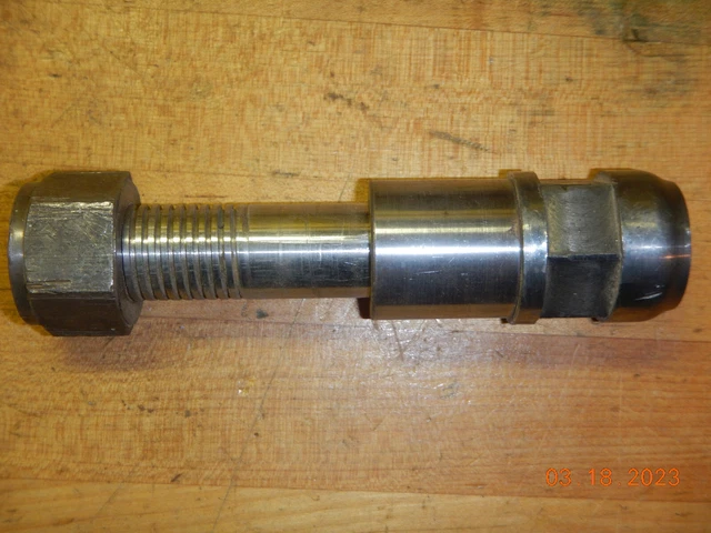 Vintage Wood Shaper 1" Spindle With 1"-18 Threaded Mount Woodworking