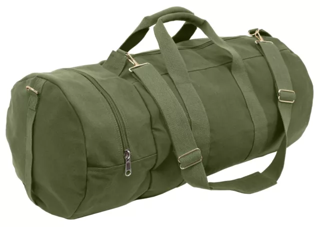 Rothco Canvas Double-Ender Sports Bag - Olive