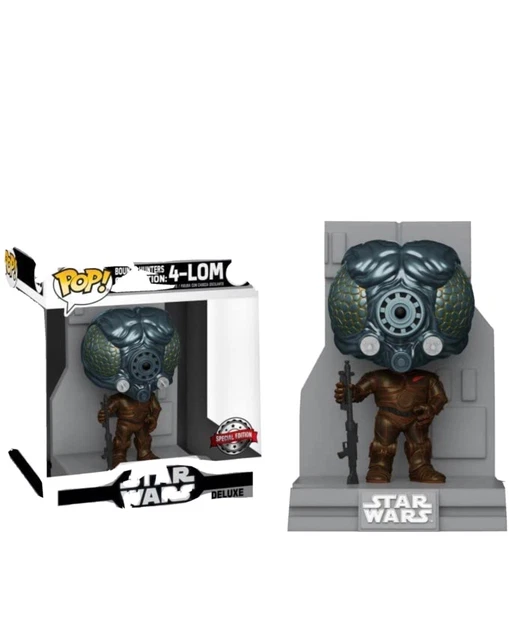 Funko POP! Star Wars 4-LOM Deluxe Diorama Vinyl GameStop Exclusive