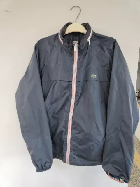 mens lacoste jacket medium