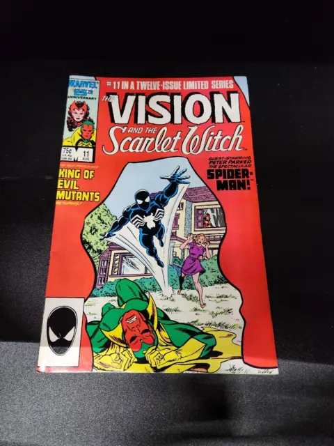 The Vision and the Scarlet Witch #11 1986 Marvel Comic Book