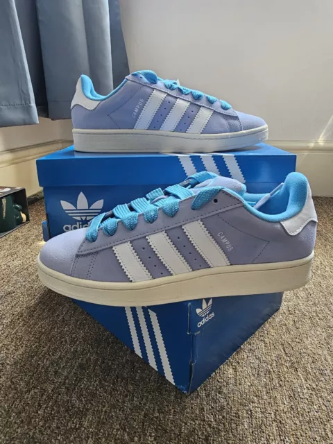 ADIDAS CAMPUS 00S Ambient Sky Blue - Brand New - FREE DELIVERY £90.00 ...