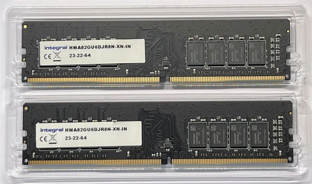Barrette Mémoire RAM SK Hynix 16 Go DDR4 - Référence HMA82GU6DJR8N-VK N0 - 2Rx8 (Occasion Testée)