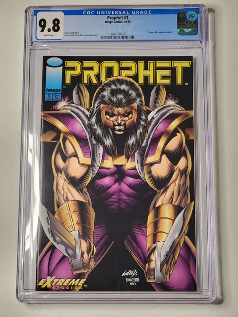 Prophet #1 CGC 9.8 NM/MT Rob Liefeld, Image 1993 New Case, Jake Gyllenhaal Movie