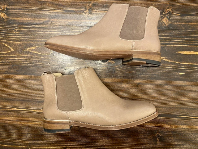 CLARKS ELLIS AMBER Ladies Black Leather Cushioned Chelsea Ankle