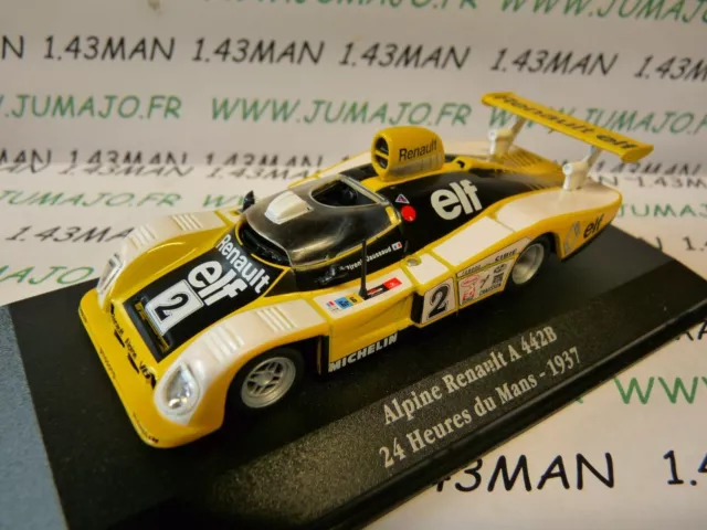 GOR5 Voiture saga GORDINI atlas ELIGOR : Alpine A442B 24 H du Mans 1978 #2 1st
