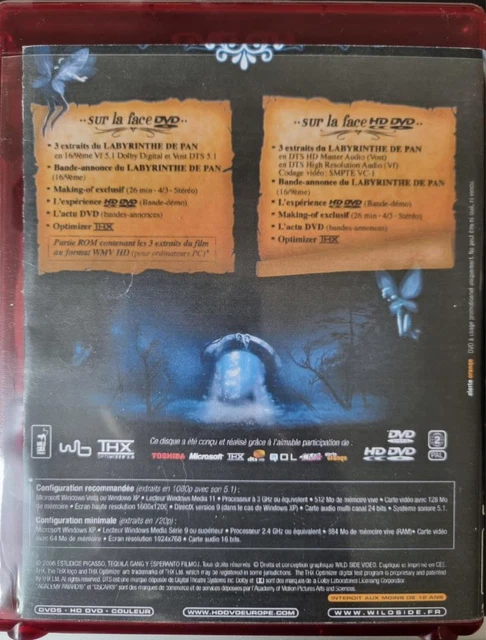 Le Labyrinthe de Pan [Édition Promo] DVD + HD DVD) FR Edition 2