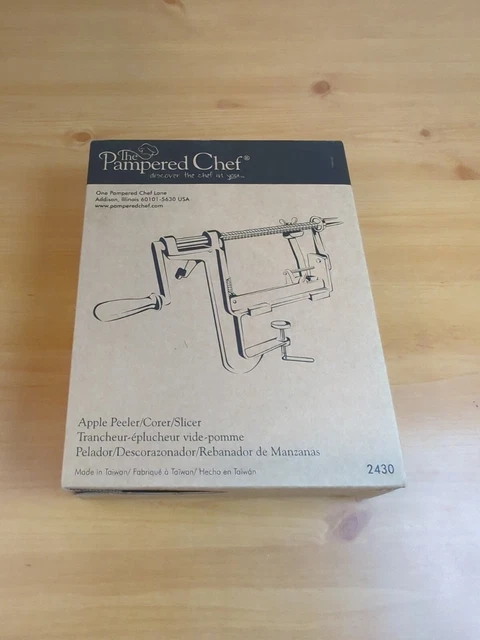 Mimpered Chef Apple Peeler Corer Corer - Nuevo En Caja - Modelo 2430