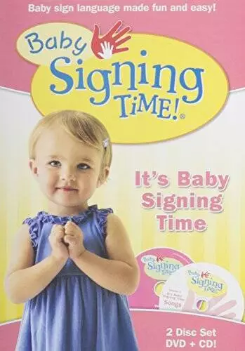 BABY SIGNING TIME DVD Vol. 1: It's Baby Signing Time with Music Cd ...