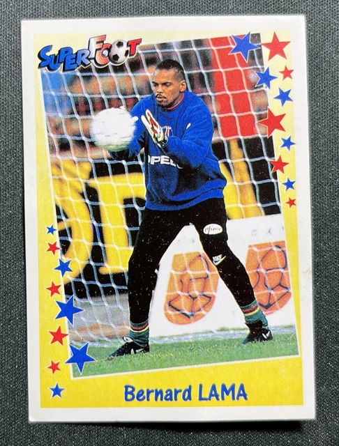 Carte football SL19 Bernard Lama PANINI 1995 - Collection