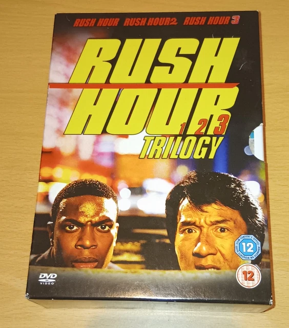 RUSH HOUR TRILOGY DVD Boxset Starring Chris Tucker Jackie Chan £5.98 ...