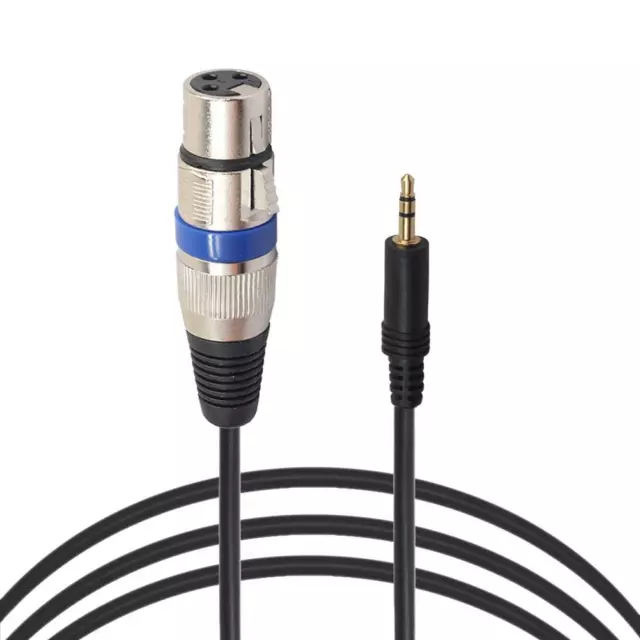 XLR 3pin Buchse auf 3,5 mm männlichen TRS männlichen Audio-Konverter Kabel Audio