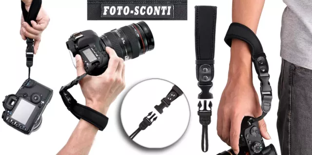 Cinghia Da Polso Hand Strap Adatto A Leica M10 M9 M-E Q2 Q-P M10-D M10-P M10 Cl