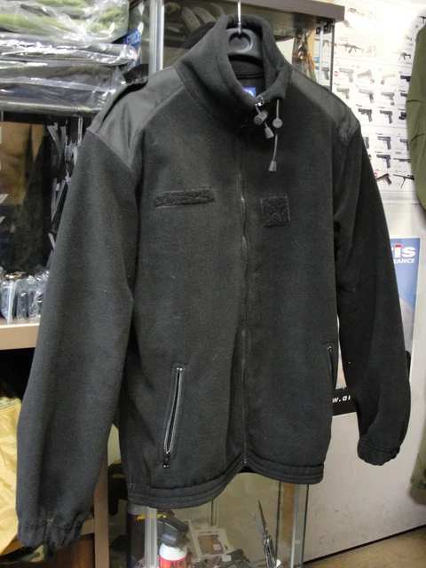 Blouson Polaire Noir - Taille XXXL - Version Nouvelle - Neuf Avec étiquettes - Pour Sécurité, Gardiennage