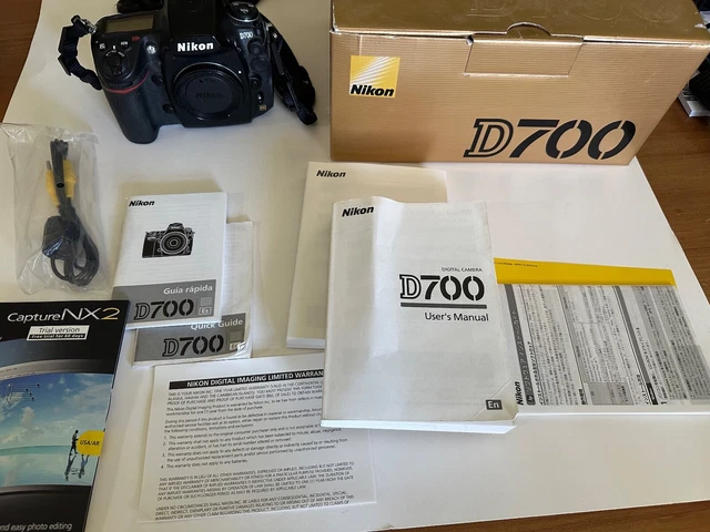 Nikon D700 12.1 MP Digital SLR Camera - Black (Body Only)
