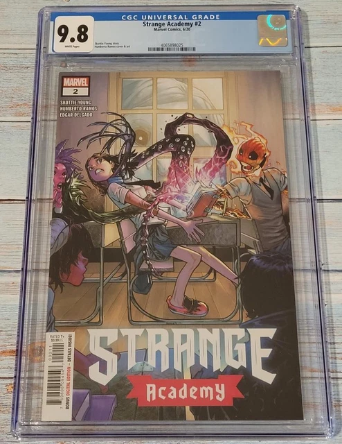 STRANGE ACADEMY 2 CGC 9.8 1st Print NM/Mint 2020 FIRST HOWIE Disney+ MCU Doctor