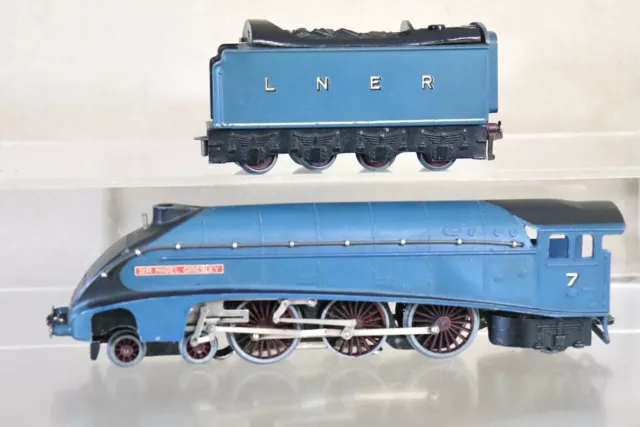 Hornby Dublo EDL1 Lner 4-6-2 Classe A4 Locomotive 7 Sir Nigel Gresley Fer Orig. 3