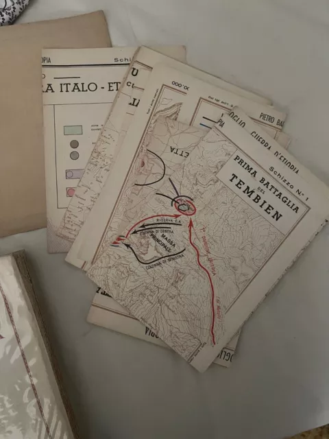 La guerra d'Etiopia di Pietro Badoglio con autografo dell'autore + 9 cartine 3