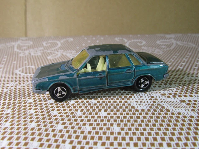 Majorette VW Volkswagen K70 bleu métallisé proche du neuf en boite très rare