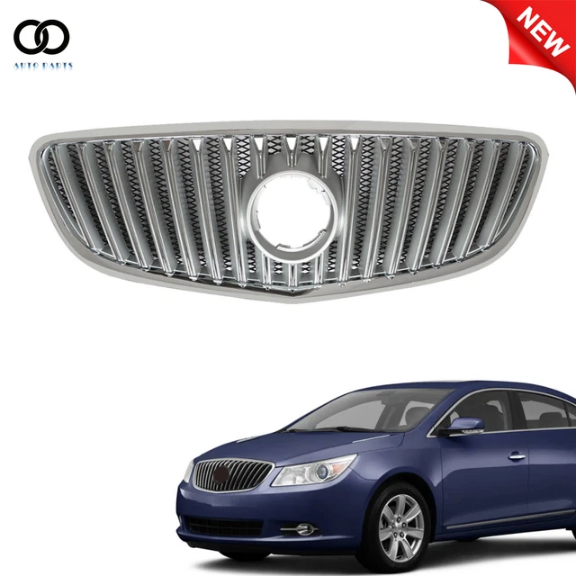 For 2010 2011-2013 Buick Lacrosse Front Bumper Upper Grille Chorme Trim Grill