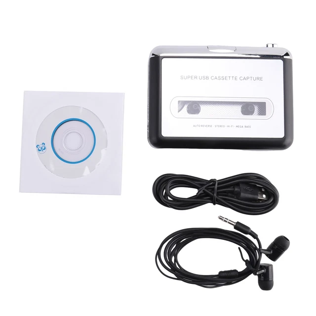 CASSETTE,Lecteur audio de musique à cassette USB 231 convertisseur de