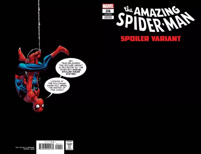 AMAZING SPIDER-MAN #26 (GARY FRANK SPOILER VARIANT) COMIC BOOK ~ Marvel NM