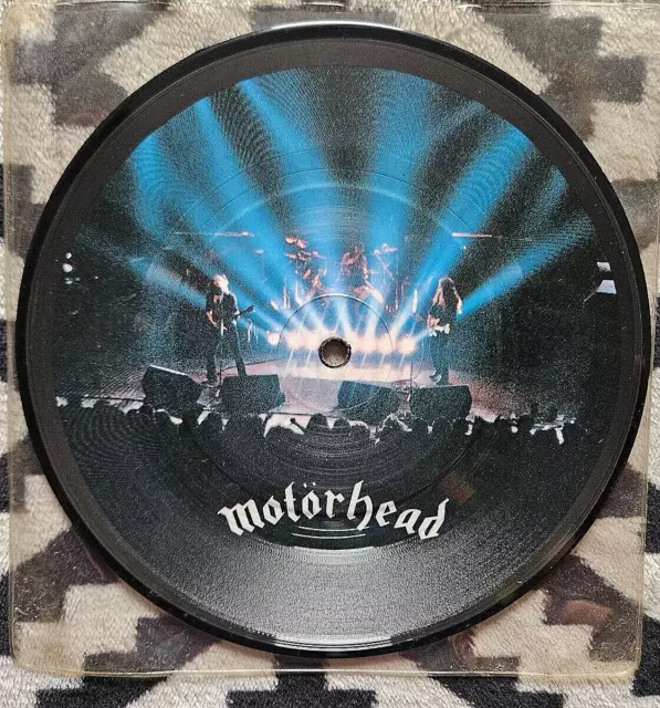 Motorhead - s/t ORIG UK Bronze PICTURE DISC 45!! Hard Rock NWOBHM