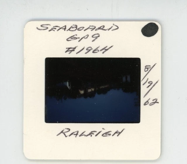 Duplicate Train Slide Seaboard GP-9 #1964 08/1962 Raleigh N. Carolina 2