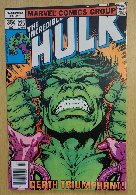 Incredible Hulk #225 (July 1978) High Grade! the Leader, Doc Samson Marvel Comic
