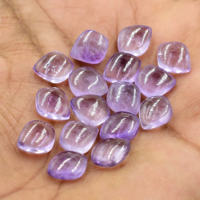 9 Perles Briolette En Tanzanite Naturelle - Larmes Lisses, 9 Pouces, 99 Carats - Tanzanie