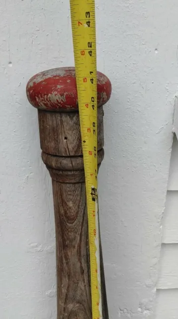 Architectural Salvage Turned Wood Newel Post B 3