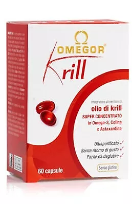 Omegor Krill Integratore Alimentare 60 Capsule