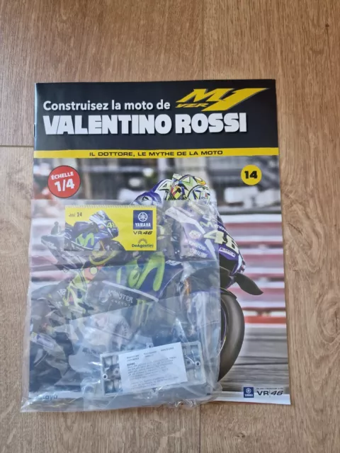 Construisez la Yamaha YZR-M1 de Valentino Rossi - Pièces et fascicules Numéro 14