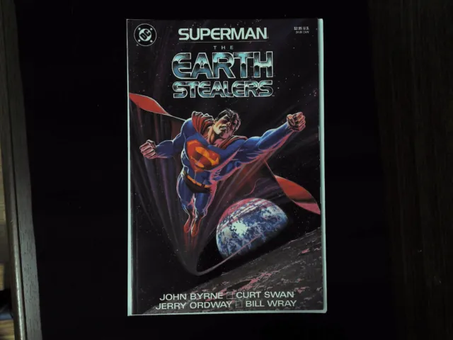 Superman comic DC The Earth Stealers