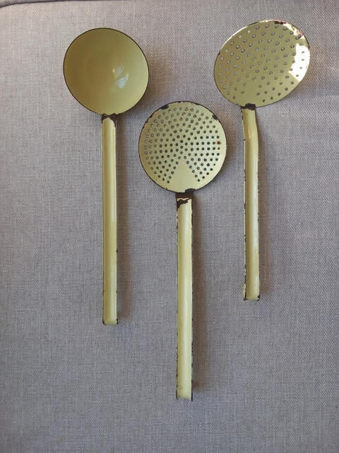 Porte ustensiles de cuisine vintage Chef Cuisinier avec deux spatules