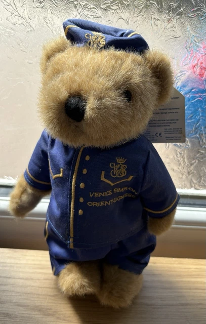 【セレブ御用達】Orient Express  Steward  bear ORIENT EXPRESS STEWARD Bear & Gift Bag Venice Simplon With Tag