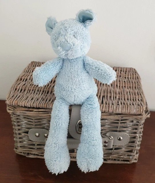 TESCO CUDDLE ME Friends Blue Teddy Bear Soft Toy 12" £19.49 PicClick UK