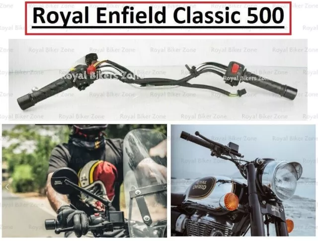 Royal Enfield Classic "Handle Bar Assy C5" 500EFI Parte # 591413/A