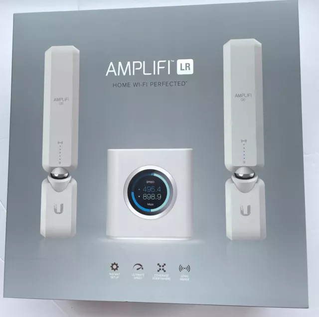 UBIQUITI AMPLIFI LR (20k sq. ft.) 2-Mesh Point Wi-Fi System 2.35 Gbs ...