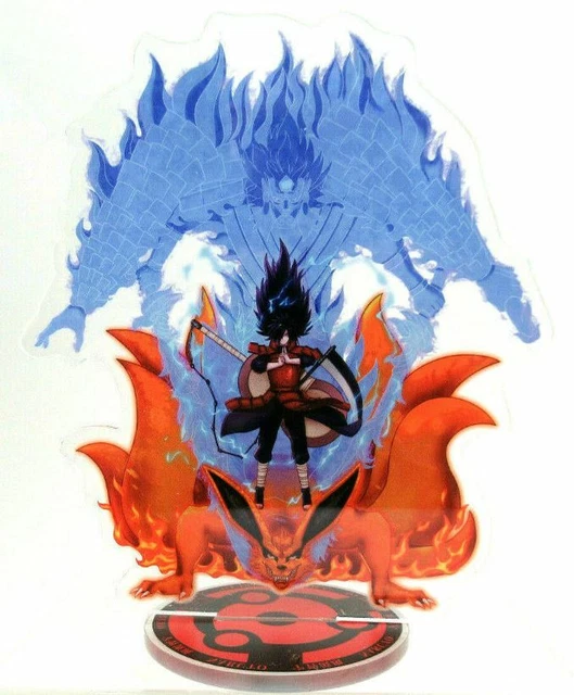 NARUTO SHIPPUDEN MADARA Uchiha / Kurama Acrylic Foundation Anime Stand