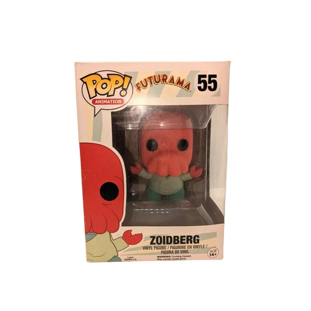 FUNKO POP! DR. Zoidberg Futurama Animation Collectors 55 Scatola