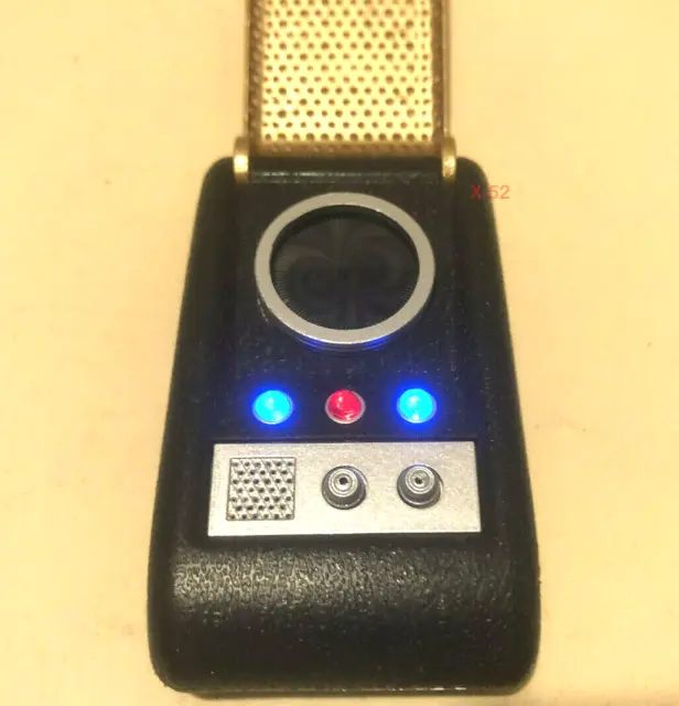 Star Trek Classic Communicator light up sounds TOS Original Series Enterprise