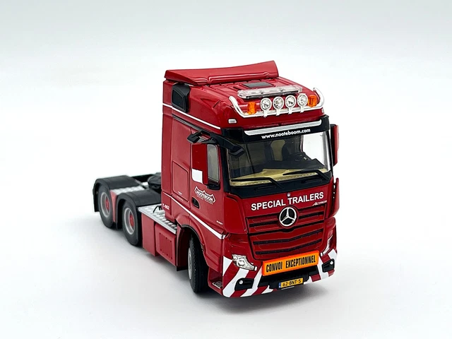 Mercedes Actros MP5 1:50 – WSI Models – Remorque Plate Mega – Van Grinsven – Neuf