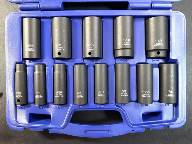 Carlyle shop impact sockets