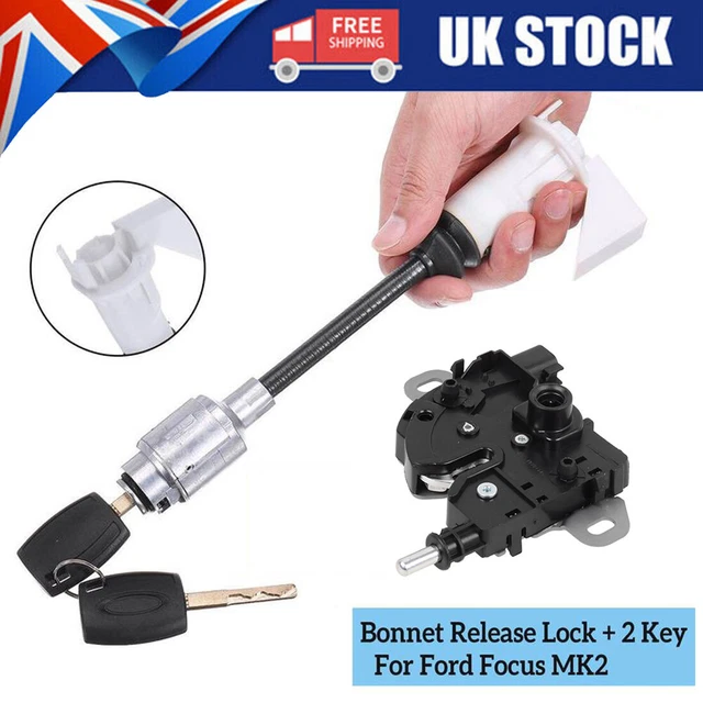 RELEASE LOCK Latch Catch Keys Repair Kit Set for Ford Focus MK2