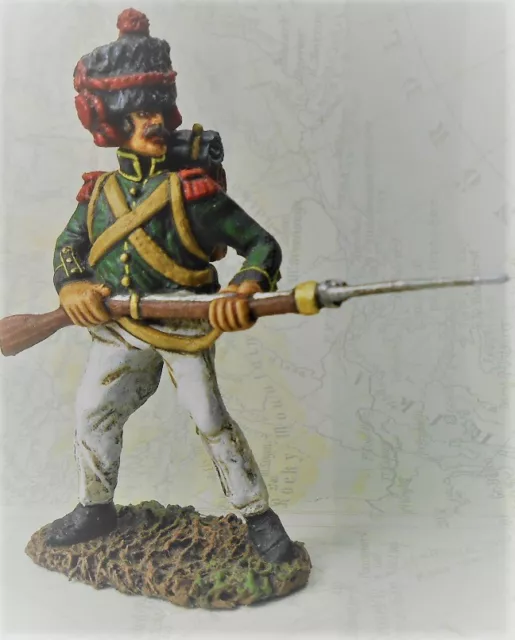 FIGURINE 1/32 HAT "Grenadier de Nassau 1815" Peinte à la main