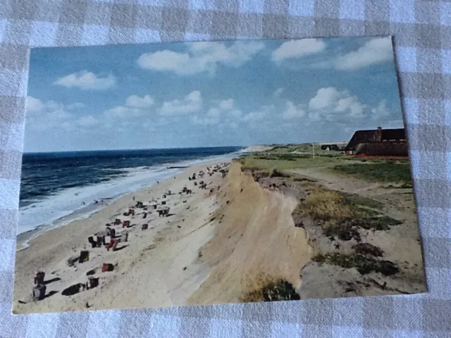 AK PK Nordseebad KAMPEN auf SYLT  Ansichtskarte Postkarte ungelaufen color