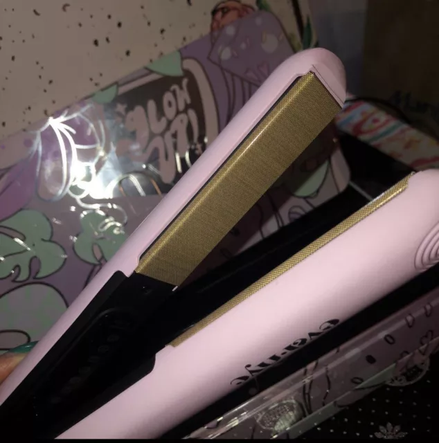 Eva-NYC LIMITED EDITION Nano Silk 1" Styling Iron, Lavender New In Collector Box 3